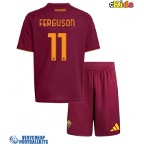 AS Roma Evan Ferguson #11 Replica Home Minikit 2025-26 Short Sleeve (+ pants)